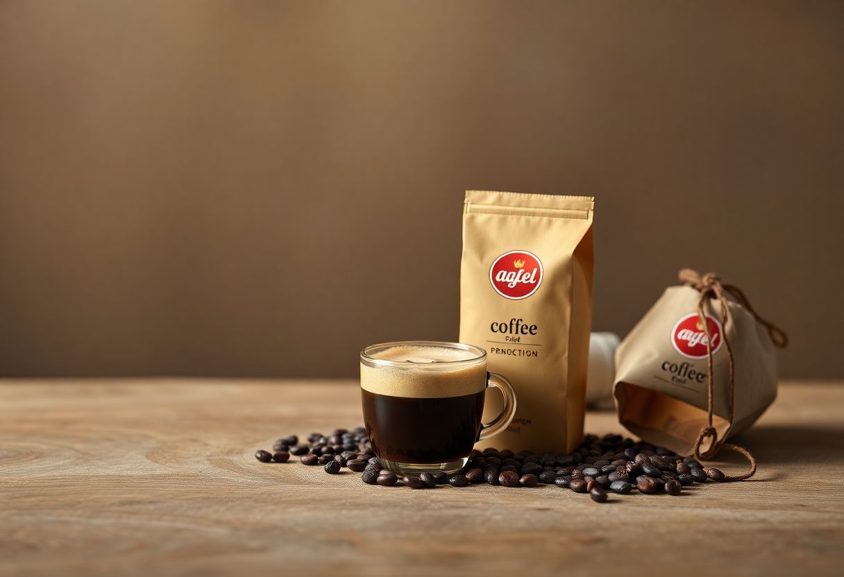 Print Ad for Coffee Brand
